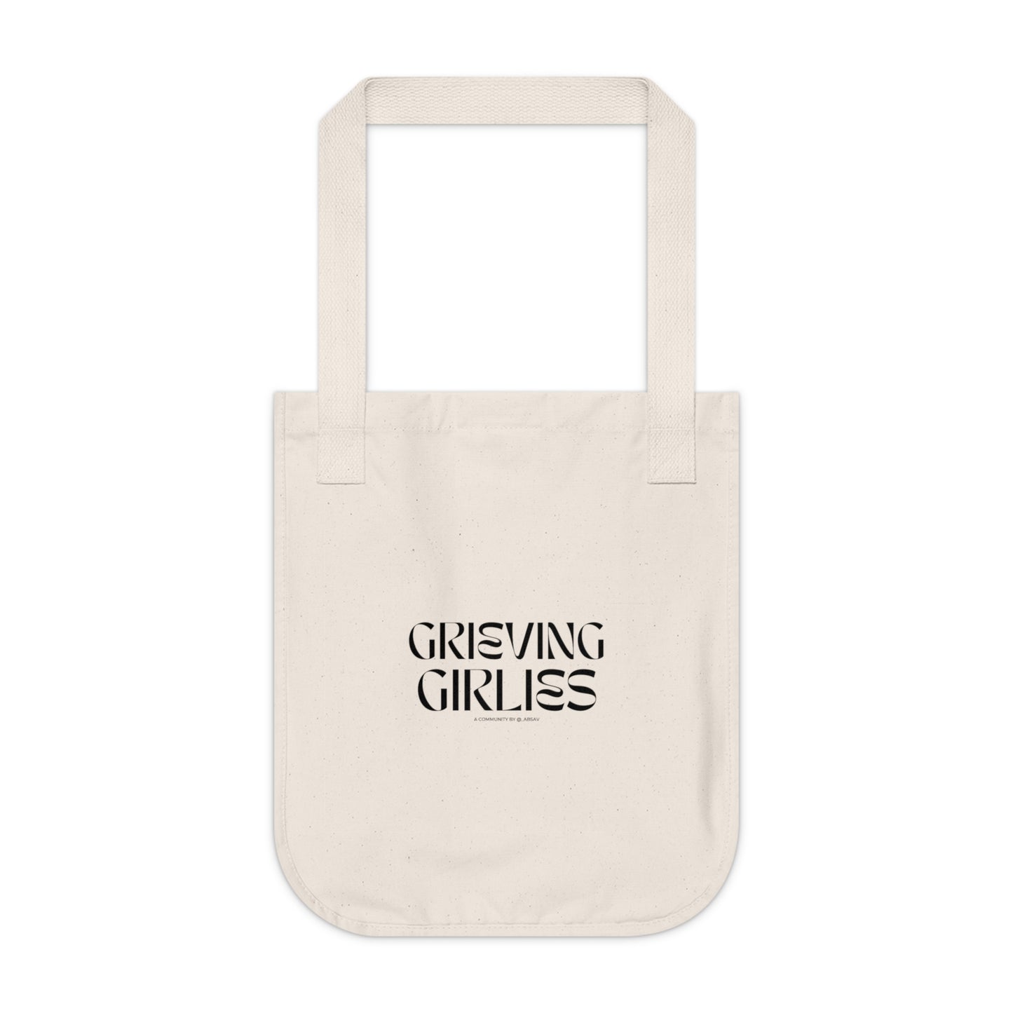 Organic Canvas Tote Bag